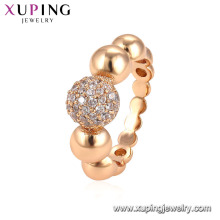 15071 xuping jóias mulheres Cobre Ambiental anéis de jóias de moda de ouro